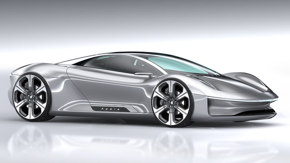 Concepto EVE auto de Apple