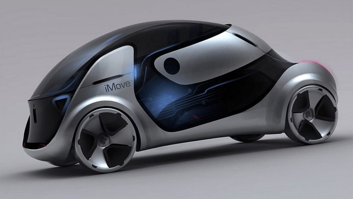 Auto de Apple concepto