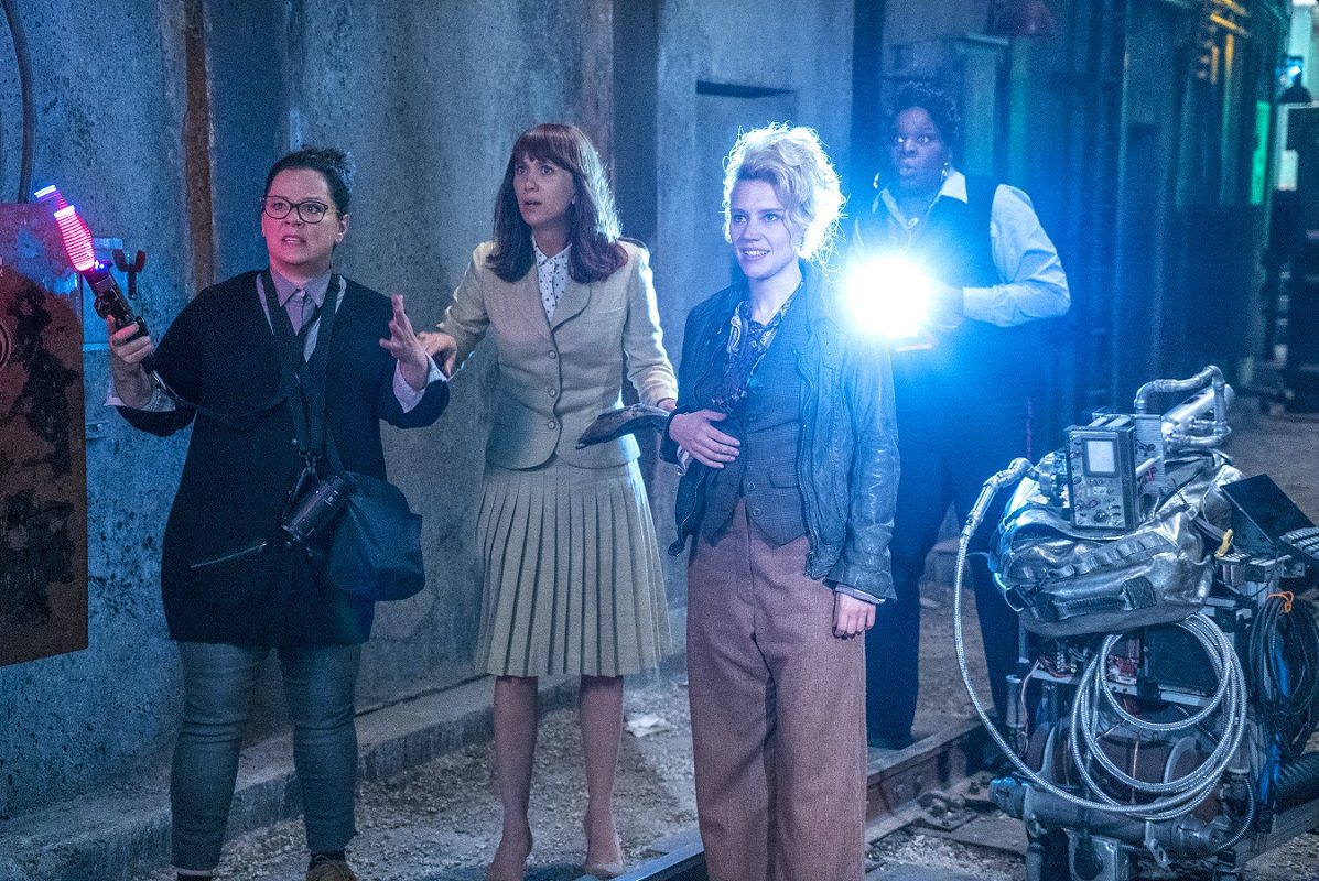 Melissa McCarthy;Kristen Wiig;Kate McKinnon;Leslie Jones ghostbusters