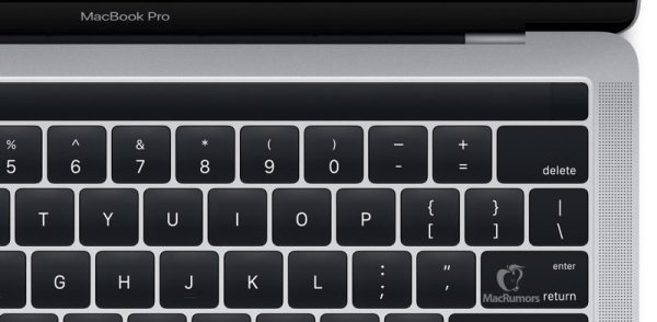 MacBook Pro Pantalla OLED Magic Toolbar